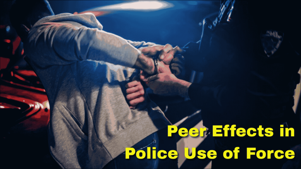 Peer Effects in Police Use of Force