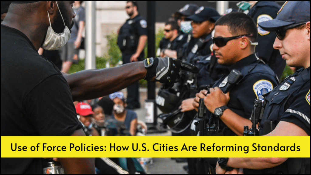 Use of Force Policies, How U.S. Cities Are Reforming Standards
