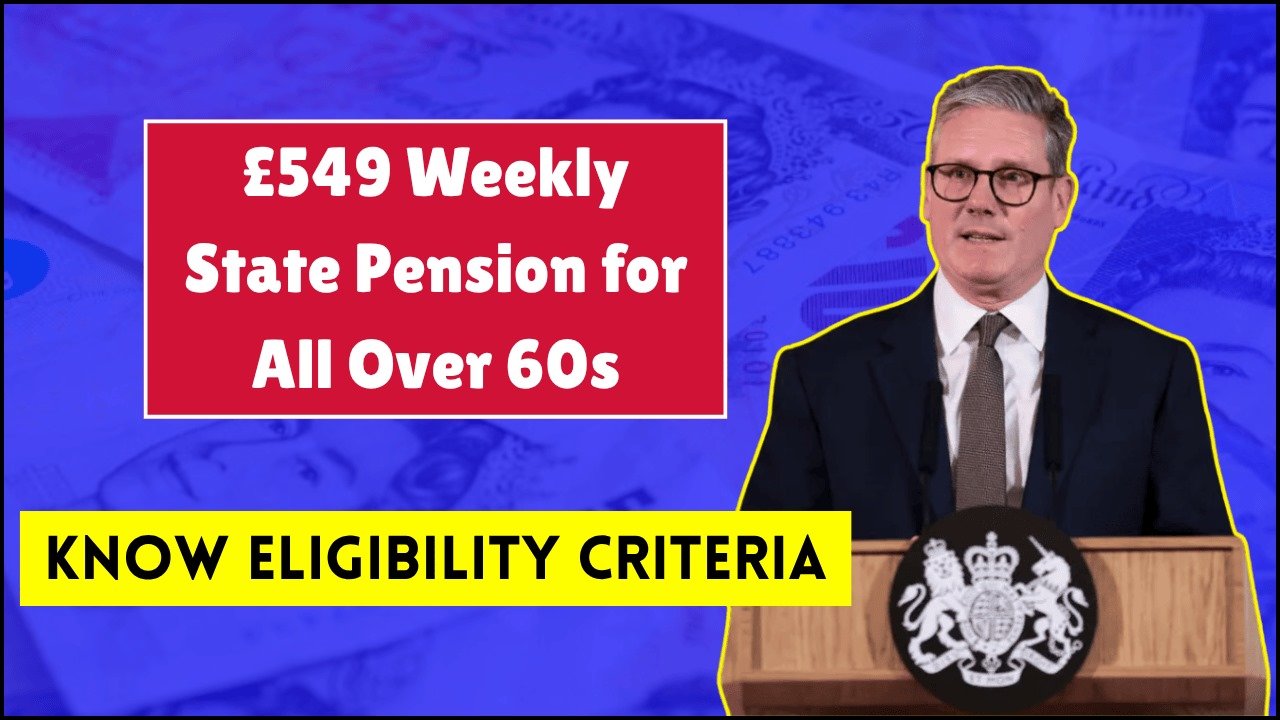 £549 Weekly State Pension for Everyone Over 60